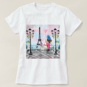 Woma In Paris T-shirt