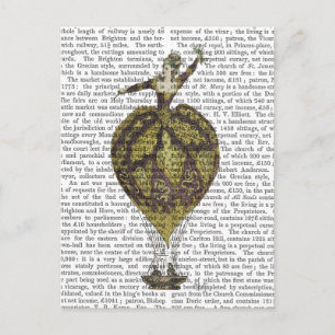 Woman 1 van de luchtballon briefkaart