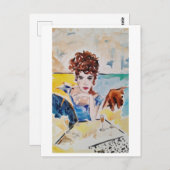 Woman Briefkaart (Voorkant / Achterkant)