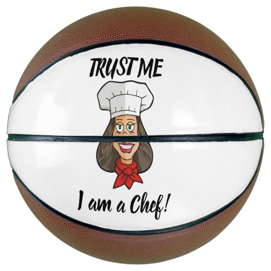 Woman Chef Basketbal (Voorkant)