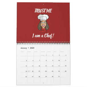 Woman Chef Kalender
