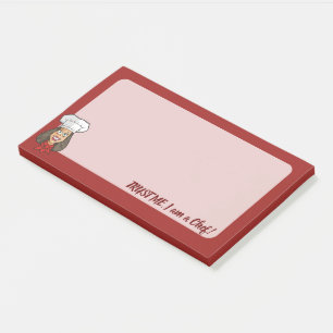 Woman Chef Post-it® Notes