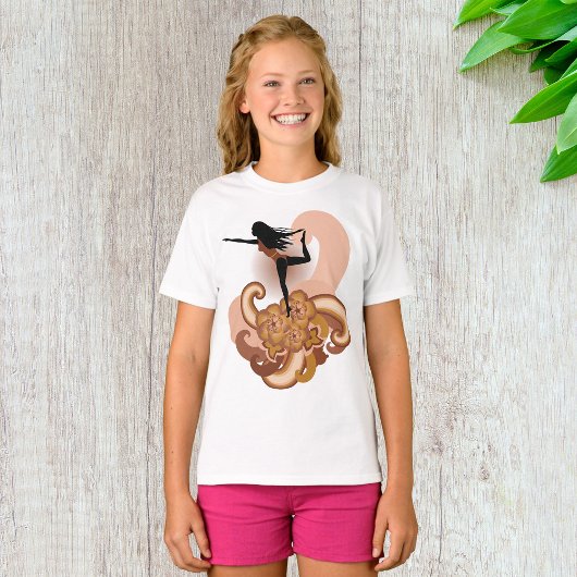 Woman Doing Yoga T-shirt