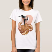 Woman Doing Yoga T-shirt (Voorkant)