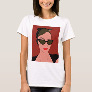 Woman elegant  t-shirt