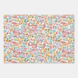 woman fun gift inpakpapier vel