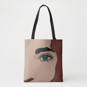 Woman Girl Face Eye Draagtas