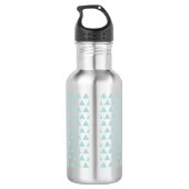 Woman Golfer Gepersonaliseerd waterfles (Achterkant)