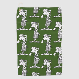 Woman Golfer - Golf Towel Golfhanddoek