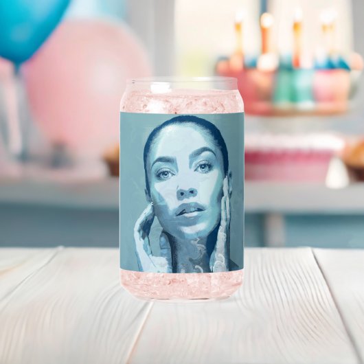 "Woman in Blue" (Insitu (Baby Shower))