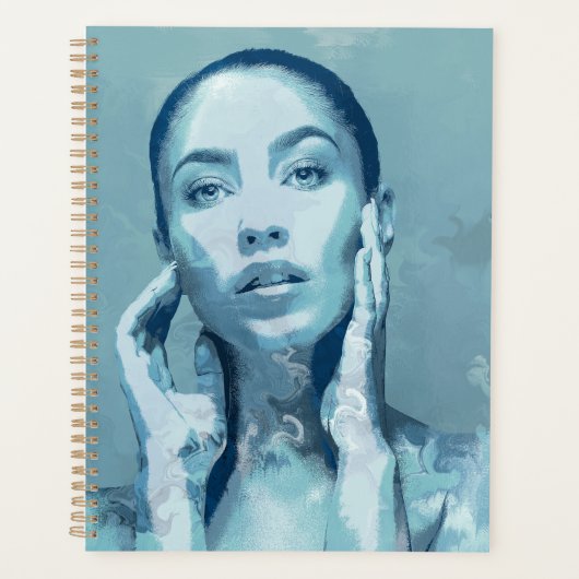 "Woman in Blue" (Devant)