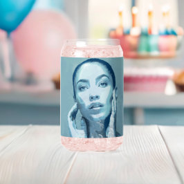 "Woman in Blue" Blikvorm Glas