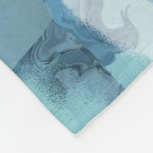 "Woman in Blue"  Fleece Deken (Hoek)