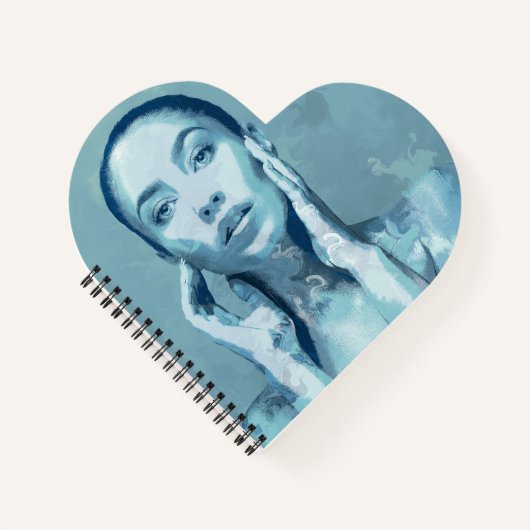 "Woman in Blue" Notitieboek (Voorkant)