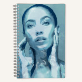 "Woman in Blue" Notitieboek (Voorkant)