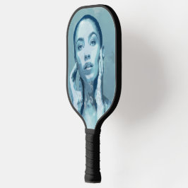 "Woman in Blue" Pickleball Paddle