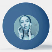 "Woman in Blue" Pingpongballen (Achterkant)