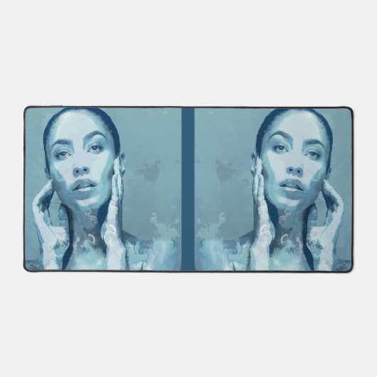 "Woman in Blue" Premium Canvas (Recto)