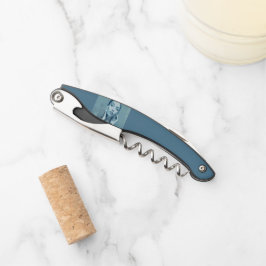 "Woman in Blue" Premium Canvas  Kurkentrekker