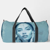 "Woman in Blue" Premium Canvas  Plunjezak (Voorkant)