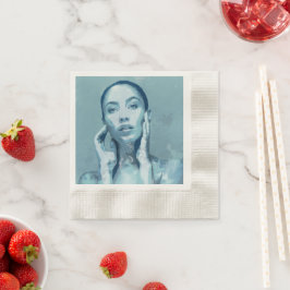 "Woman in Blue" Servet