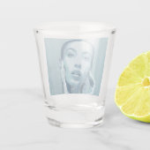 "Woman in Blue" Shot Glas (Achterkant)
