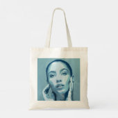 "Woman in Blue" Tote Bag (Achterkant)
