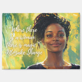 Woman is Magic Magnet (Recto)