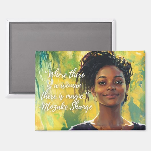 Woman is Magic Magnet (Recto/Verso)