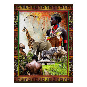 Woman King • Afrocentrische Poster Perfect Poster