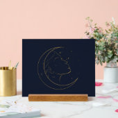 Woman Line Art Personalized Poster (Huwelijk)