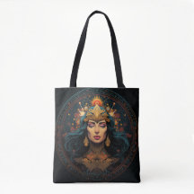Woman Powa Queen Canvas tas