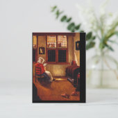 Woman Reading'_Dutch Masters Briefkaart (Staand voorkant)
