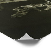 Woman Reading Magazine Poster (Hoek)