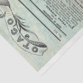 Woman Rustic Texture Distress Decoupage Tissuepapier (Detail)