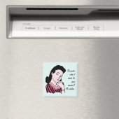 Woman Sarcasm 50 Magneet (Insitu (Vaatwasser))