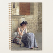 "Woman Summer Day Reading in Florence" Journal (Devant)