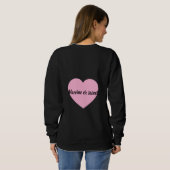Woman sweatshirt  (Achterkant volledig)