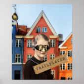  Woman Trailblazer Kitsch Veranderde Kunst Poster (Voorkant)