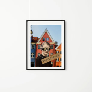  Woman Trailblazer Kitsch Veranderde Kunst Poster