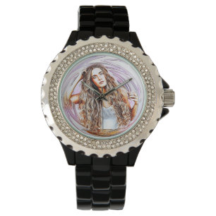 Woman Watch Emaille Band Mujer Reloj Esmalte Cryst Horloge