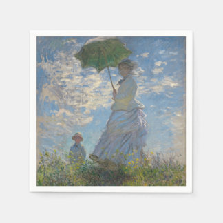 Woman with a Parasol - Madame Monet and Her Son Servet