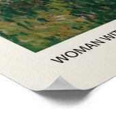 Woman With A Parasol Poster (Hoek)