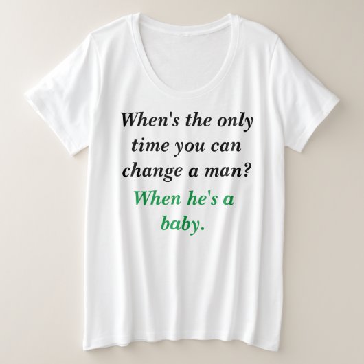 #WomanFunnyTShirt (Design devant)