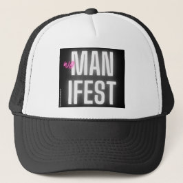 WOmanifest Zwart Trucker Pet