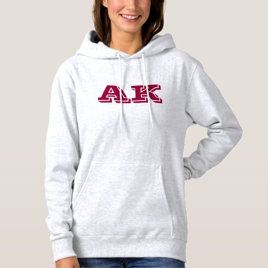 Womans Ak hoodie (Voorkant)