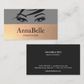 Woman's Eyes and Brows Salon & Spa Visitekaartje (Voorkant / Achterkant)
