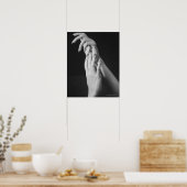Womans Hands Poster (Keuken)