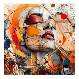 woman's instinct Acrylic Wall Art Acryl Muurkunst