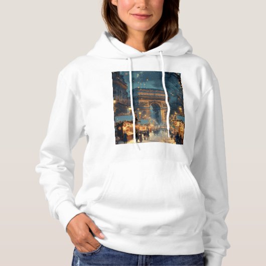  Woman's Pullover Hoodie (Voorkant)